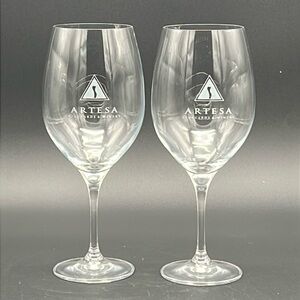 Ravenscroft Crystal Red Wine Glasses from Artesa Vineyard in Napa (Set of 2)​